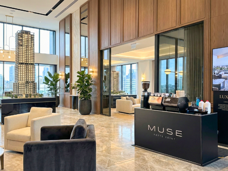 Muse Branded Coffee Cart